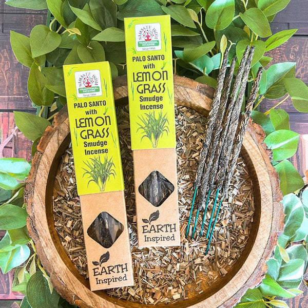 Sugandha Lemongrass Smudge Incense Sticks - Pack Of Two