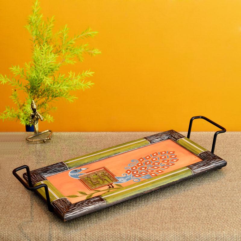 Buy Shameela Decorative Serving Tray Serving Tray from Vaaree