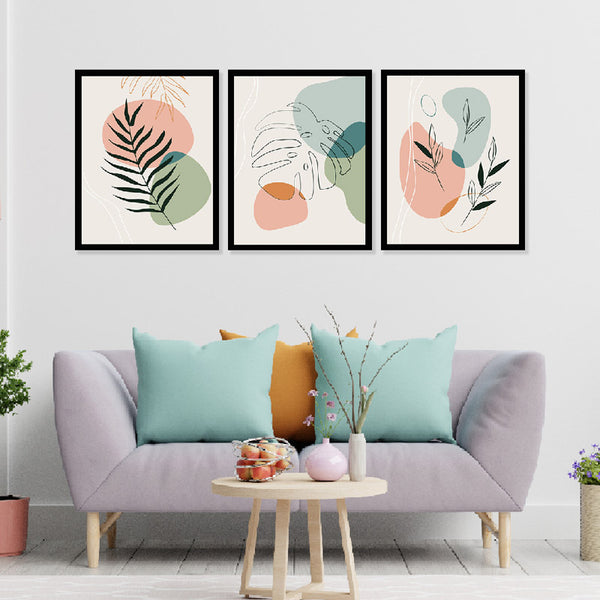 Buy Abigaëlle Wall Art - Set Of Three Wall Art & Paintings from Vaaree