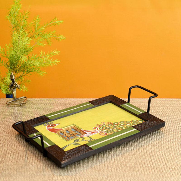 Buy Sherin Decorative Serving Tray Serving Tray from Vaaree