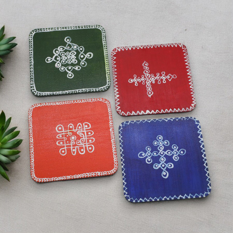 Coaster - Nitara Handcrafted Coasters - Set Of Four