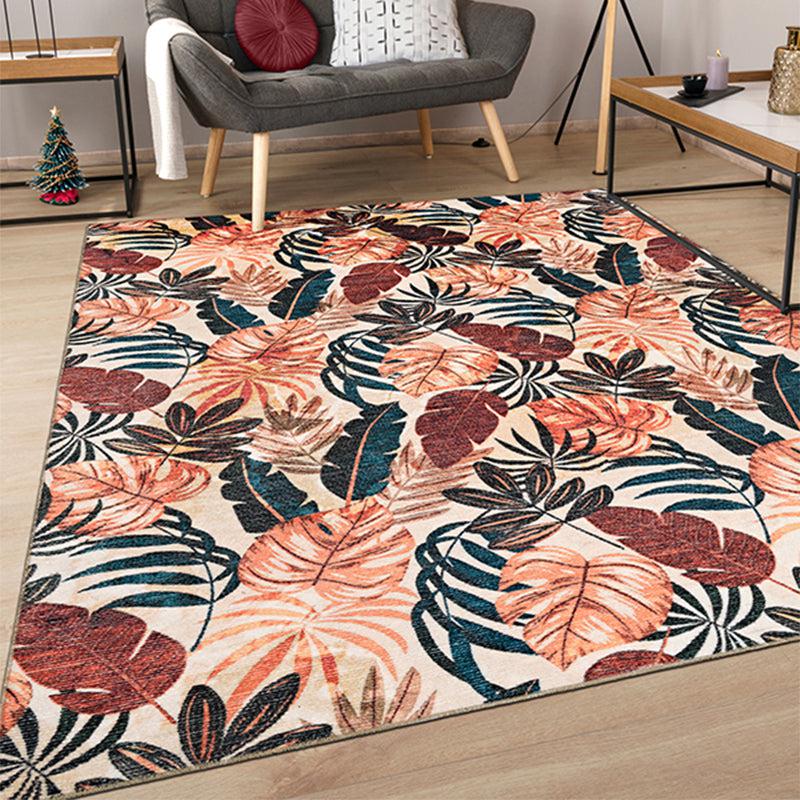 Buy Aiden Tropical Carpet - Maroon Carpet from Vaaree