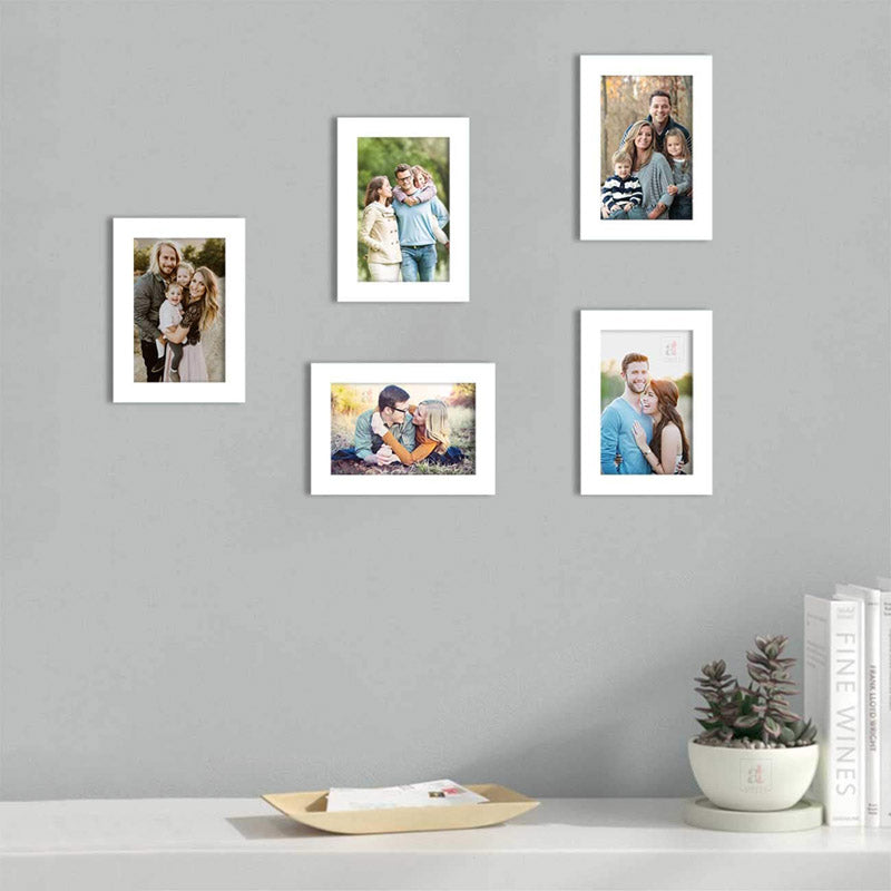 Buy Arfa Photo Frame - Set of Five Photo Frames from Vaaree