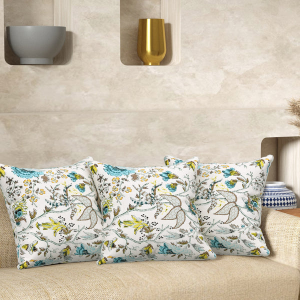 Buy Vyara Cushion Cover - Set Of Three Cushion Cover Sets from Vaaree