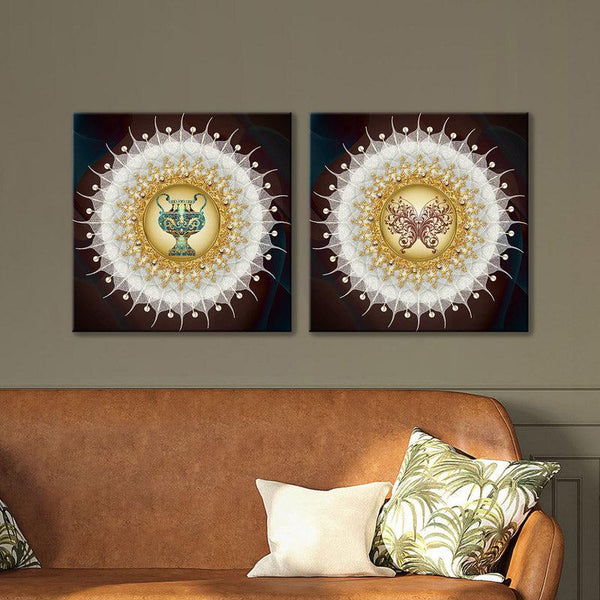 Buy Marjorie Wall Art - Set Of Two Wall Art & Paintings from Vaaree