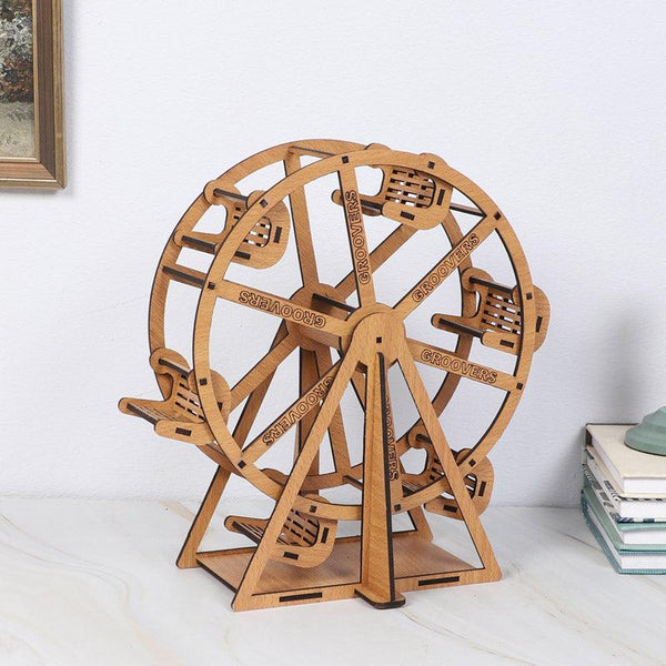 Buy Giant Wheel Fair Showpiece - Brown Showpieces from Vaaree