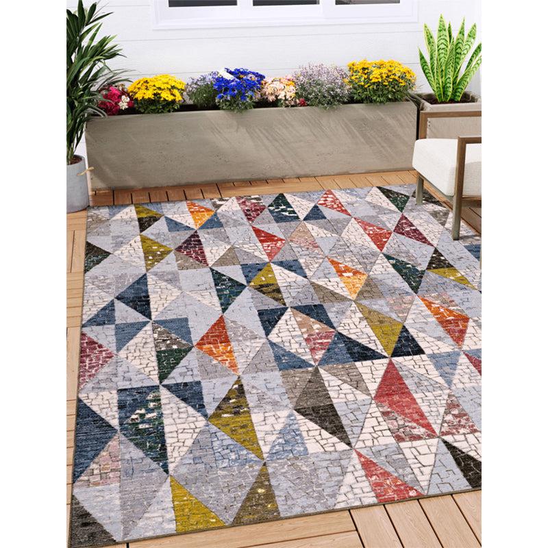 Buy Katya Geometric Carpet - Silver Carpet from Vaaree