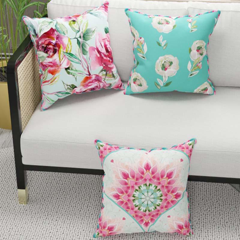 Buy Aintza Cushion Cover - Set of Three Cushion Cover Sets from Vaaree