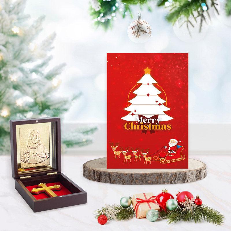 Buy Lord Jesus Prayer Box With Christmas Greeting Card Festive Accents from Vaaree