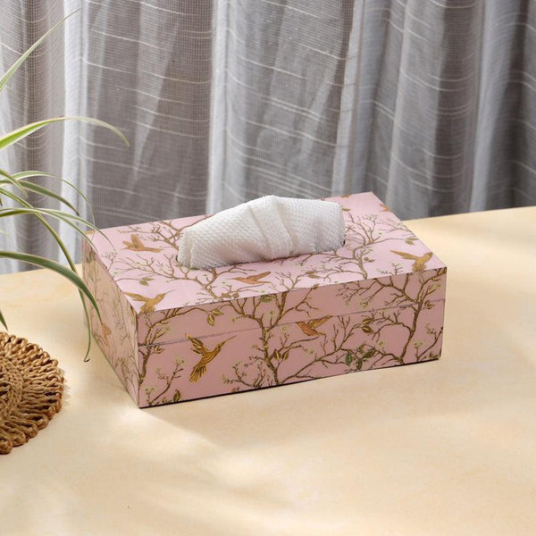 Buy Pink Garden Handmade Tissue Box Tissue Holder from Vaaree