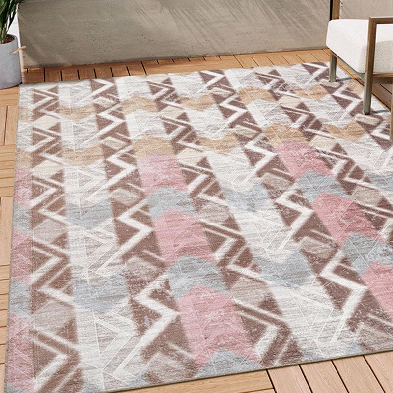 Buy Stella Geometric Carpet - Blush Carpet from Vaaree