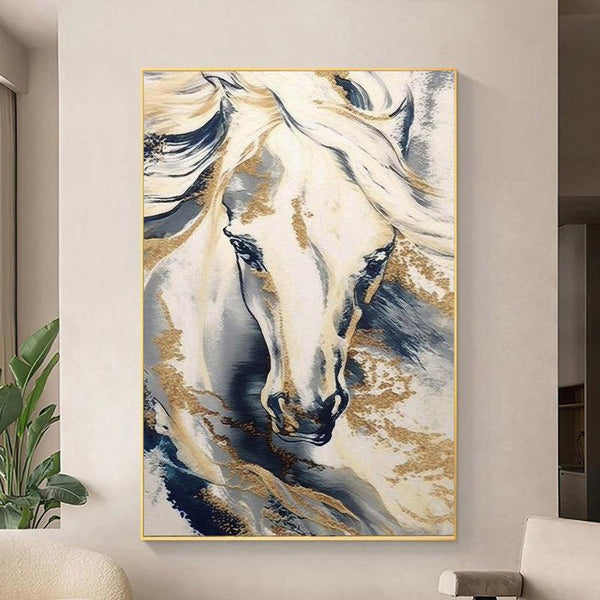 Buy Ivory Gallop Wall Art Wall Art & Paintings from Vaaree