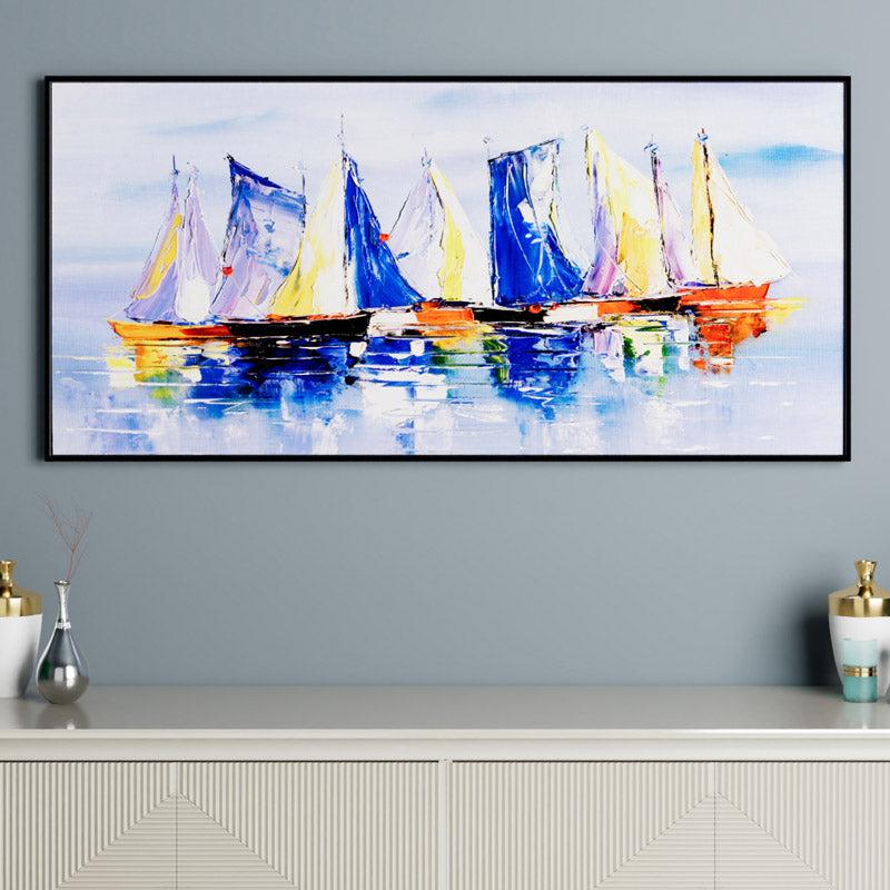 Buy Ship Cluster Wall Art Wall Art & Paintings from Vaaree