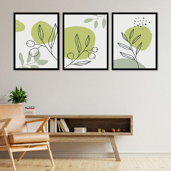 Buy Ambre Wall Art - Set Of Three Wall Art & Paintings from Vaaree