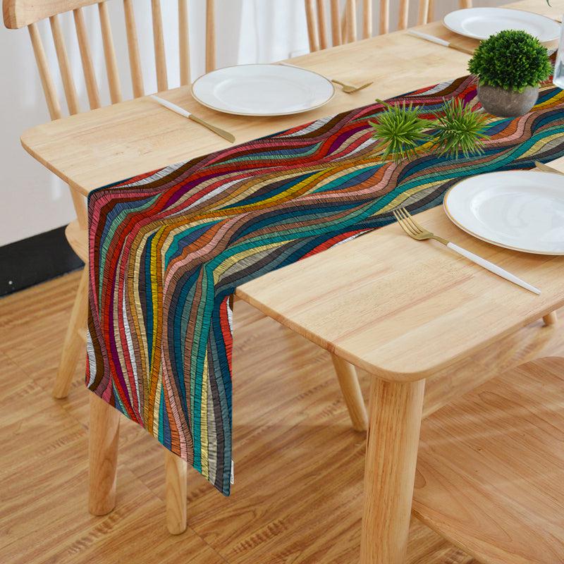 Buy Chroma Sea Table Runner Table Runner from Vaaree