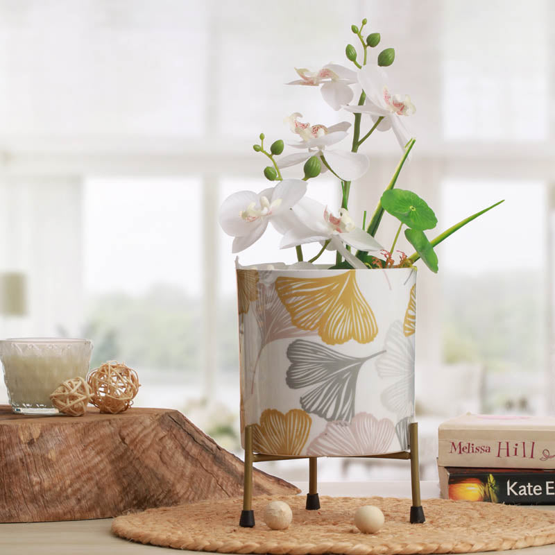 Buy Anika Flora Planter With Stand - Two Piece set Pots & Planters from Vaaree