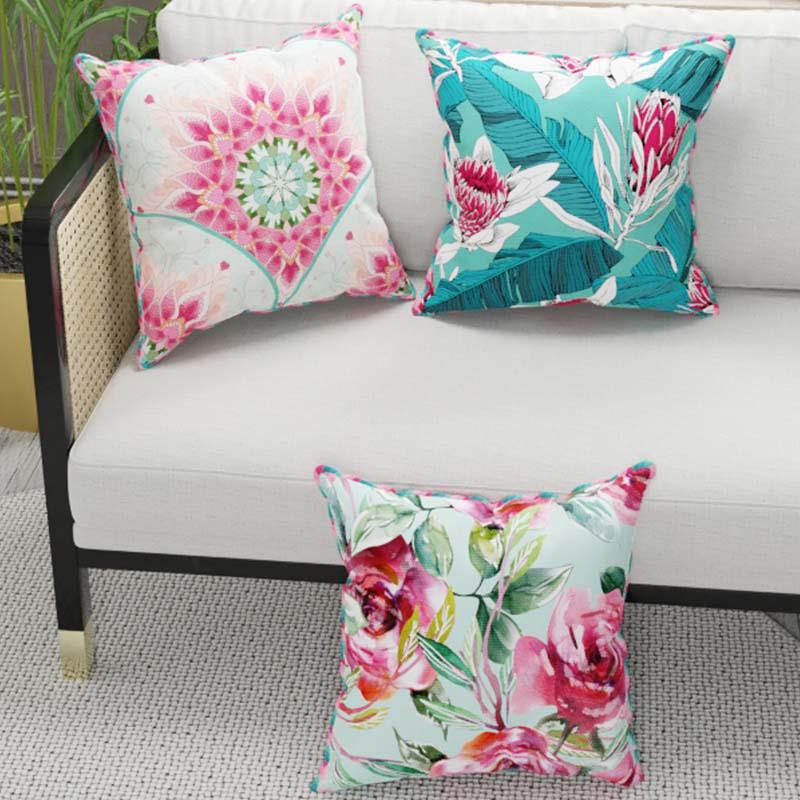 Buy Izaro Cushion Cover - Set of Three Cushion Cover Sets from Vaaree