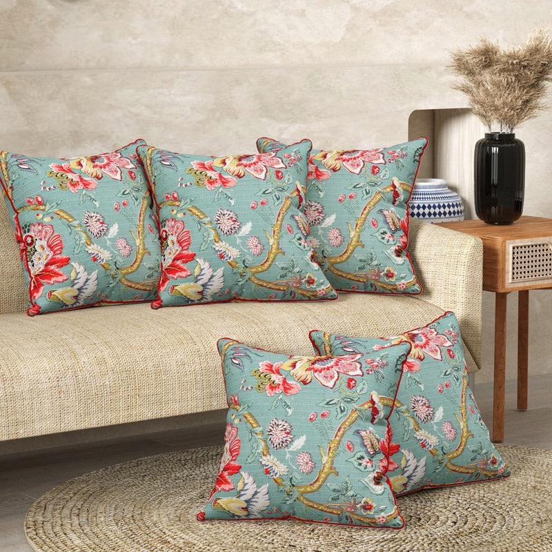 Buy Anvera Ethnic Cushion Cove - Set Of Three Cushion Cover Sets from Vaaree