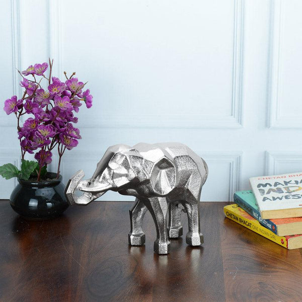 Buy Fancy Ellie Aluminium Showpiece - Silver Showpieces from Vaaree