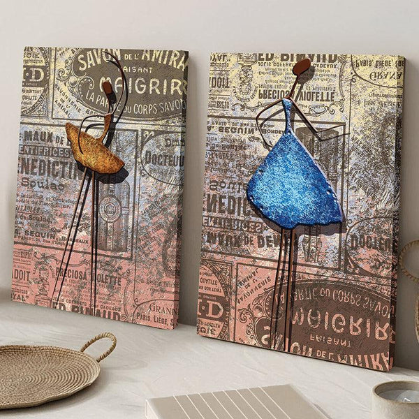 Buy Athena Grace Wall Art - Set of Two Wall Art & Paintings from Vaaree