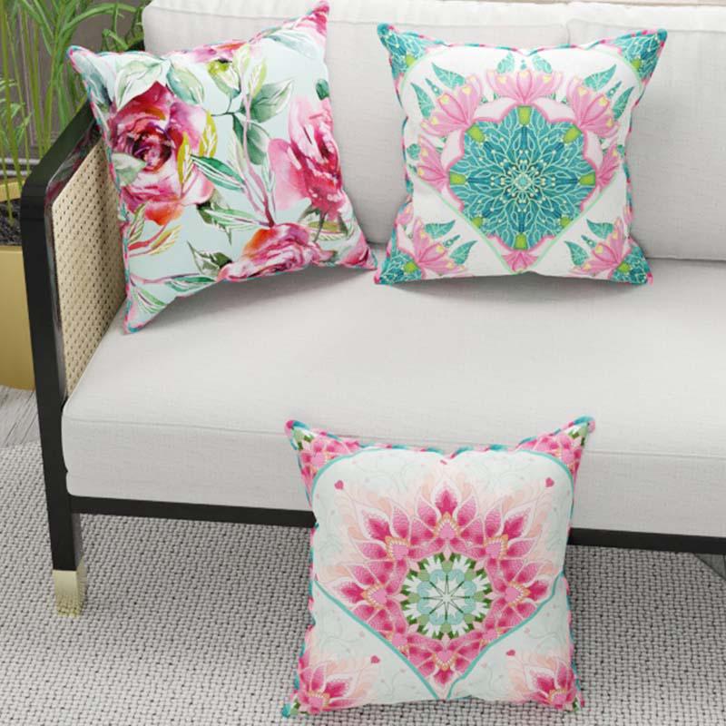 Buy Kattalin Cushion Cover - Set of Three Cushion Cover Sets from Vaaree