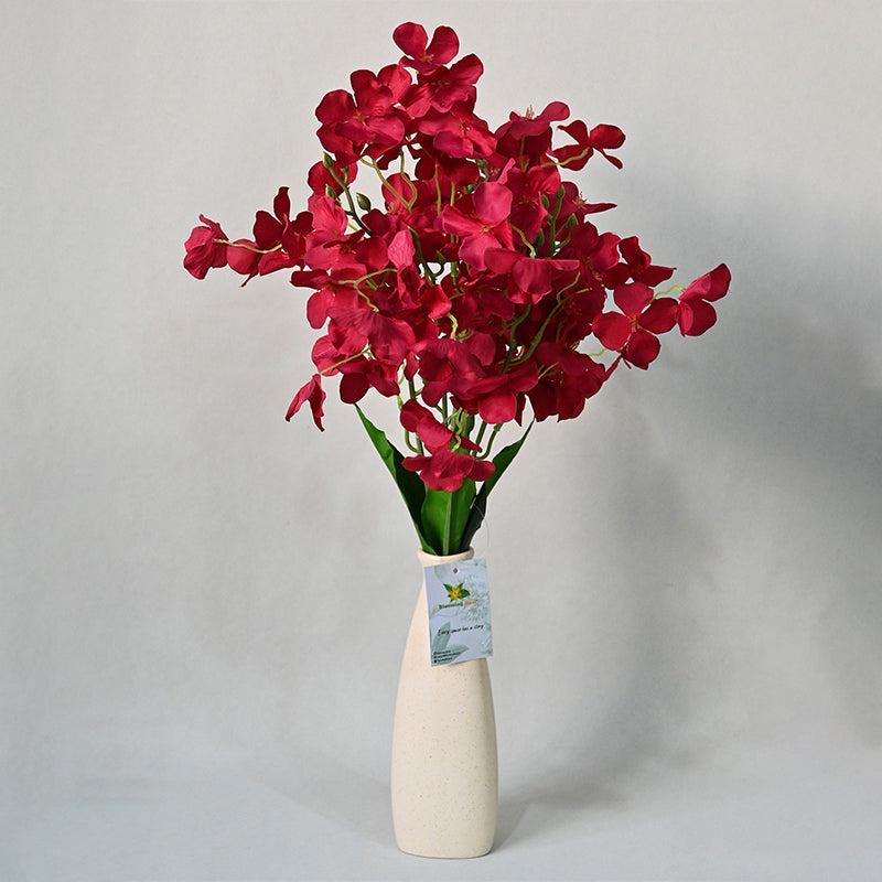 Buy Faux Dame'S Rocket Flower Bunch - Red Artificial Flowers from Vaaree