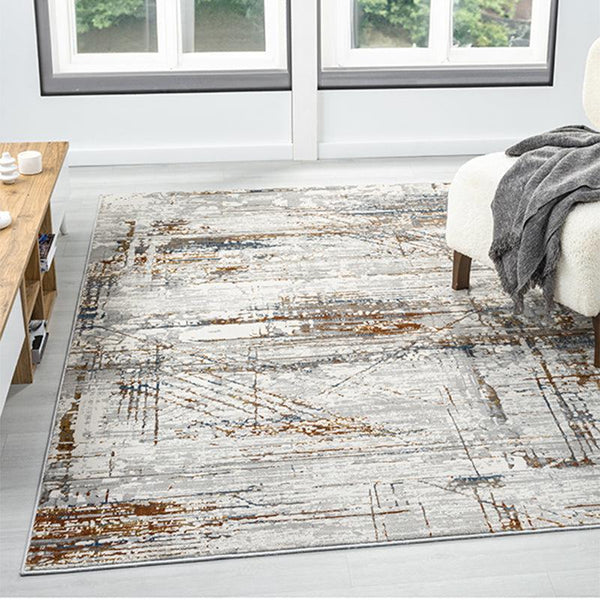 Buy Piera Abstract Carpet - Brown Carpet from Vaaree