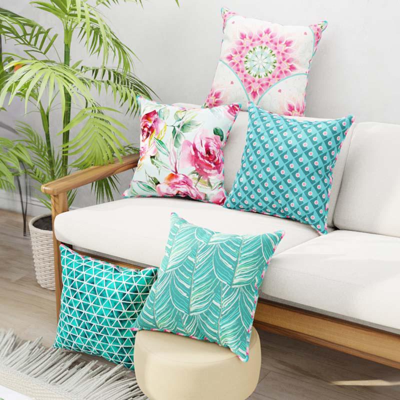 Buy Artea Cushion Cover - Set of Five Cushion Cover Sets from Vaaree