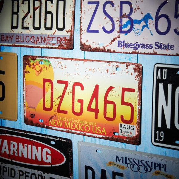 Dzg465 Sign Plate Wall Accent