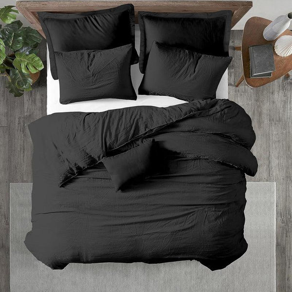 Buy Amelia Duvet Cover With Pillow Covers - Grey Duvet Covers from Vaaree