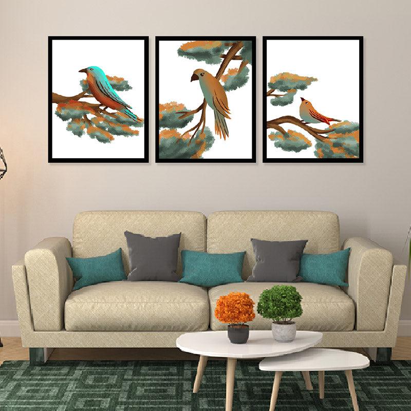 Buy Eulalie Wall Art - Set Of Three Wall Art & Paintings from Vaaree