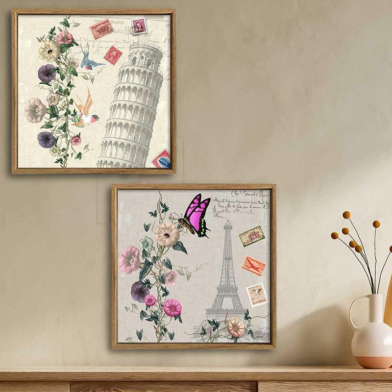 Buy Wonder Aesthetic Wall Art - Set Of Two Wall Art & Paintings from Vaaree