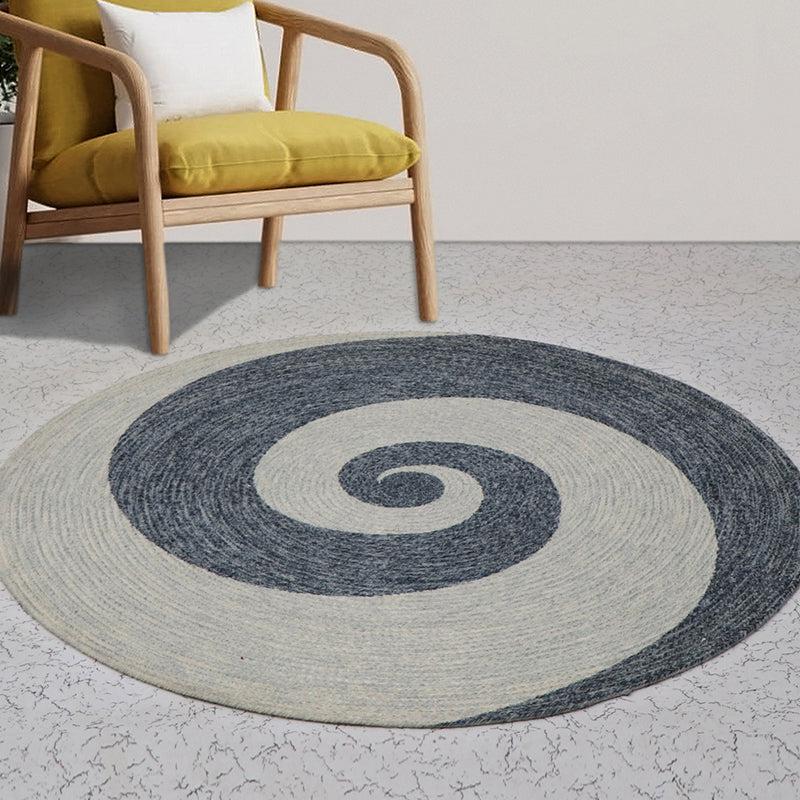 Buy Spiral Zone Round Rug Rugs from Vaaree