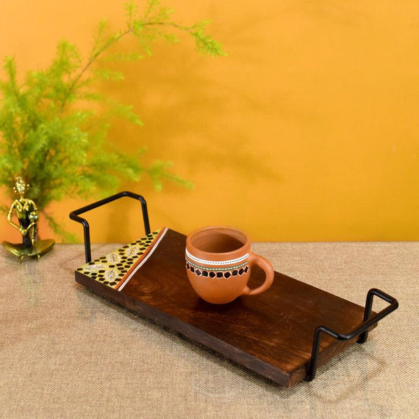 Buy Miko Wooden Tray Serving Tray from Vaaree