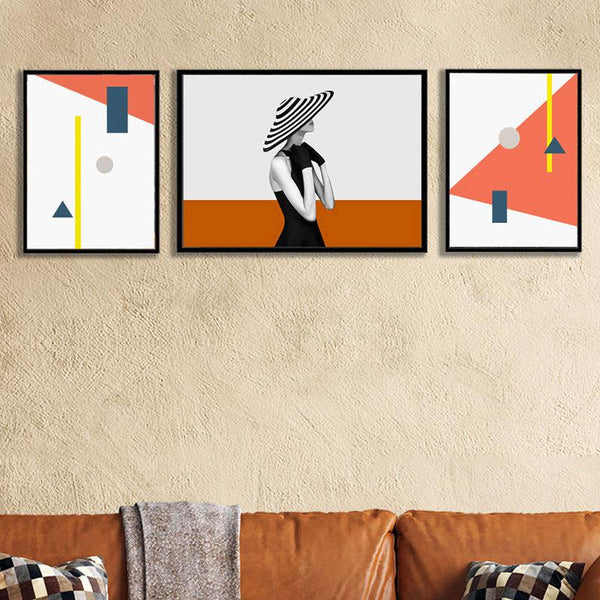 Buy Grace Wall Art - Set Of Three Wall Art & Paintings from Vaaree