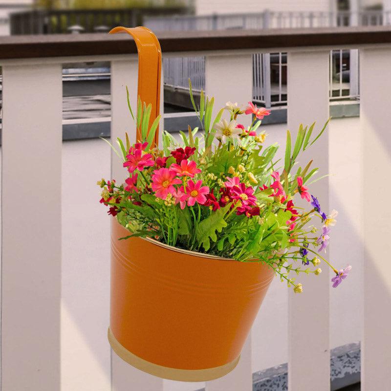 Buy Lush Glow Planter - Orange Pots & Planters from Vaaree