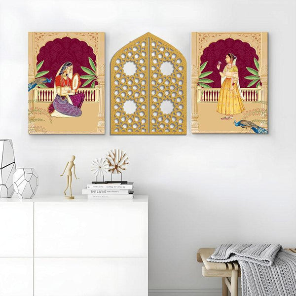 Buy Mughal Mystique Wall Art Wall Art & Paintings from Vaaree