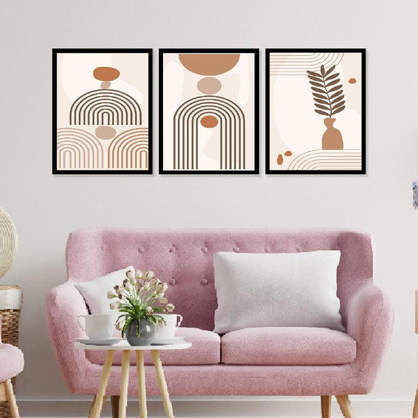 Buy Louise Wall Art - Set Of Three Wall Art & Paintings from Vaaree