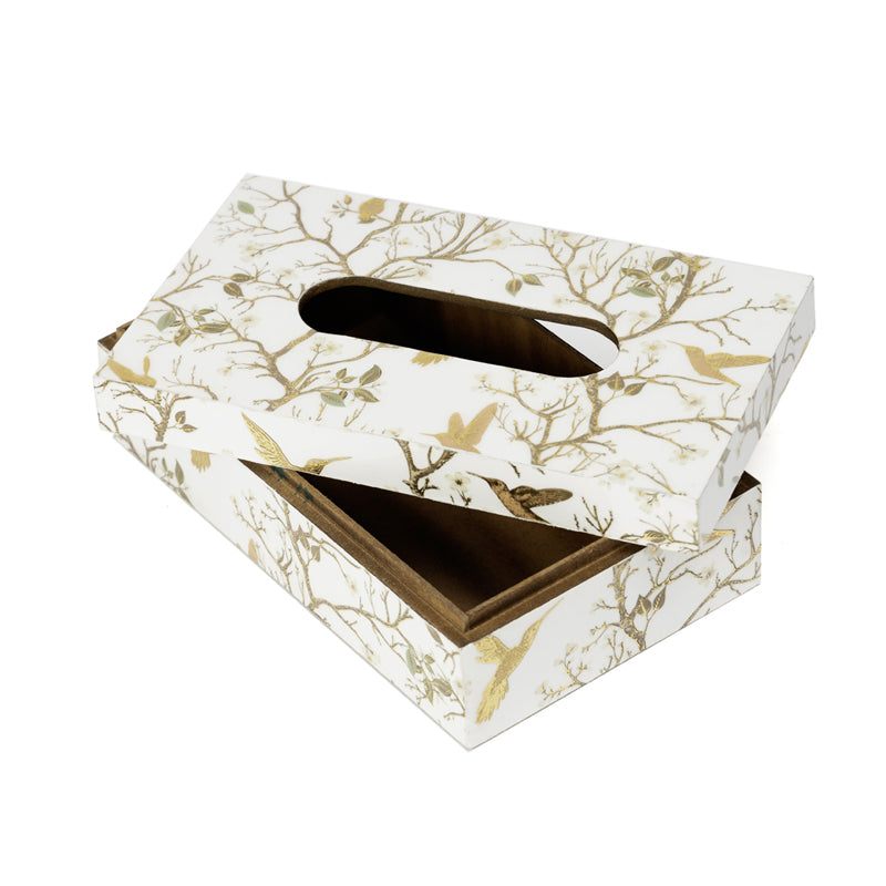 Buy Bird Haven Handmade Tissue Box Tissue Holder from Vaaree