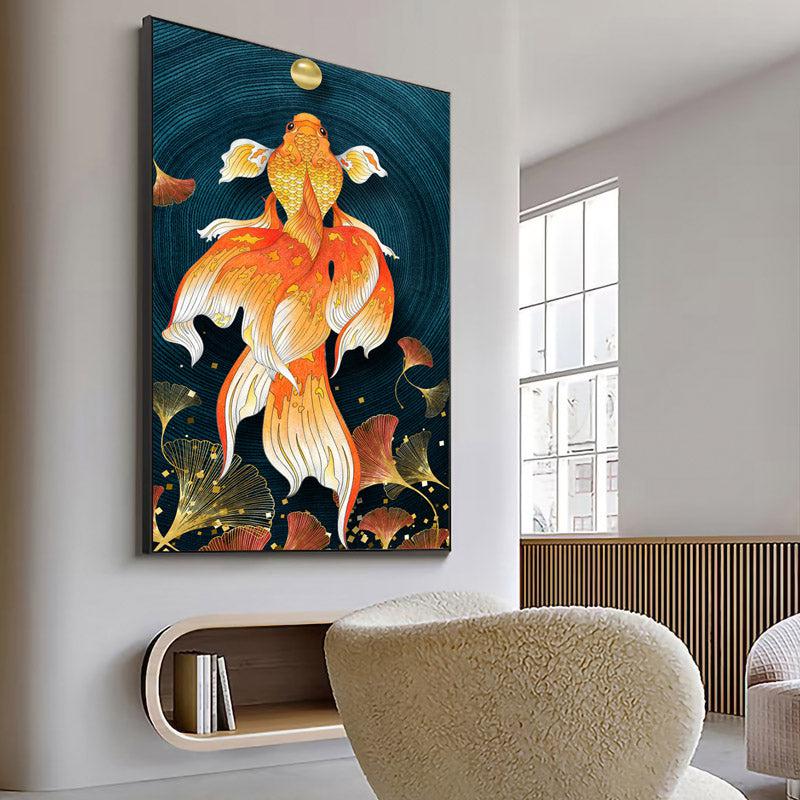 Buy Tiffany Goldfish Wall Art Wall Art & Paintings from Vaaree