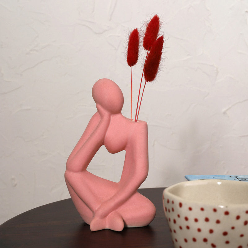 Buy In A Memory Vase - Pink Vase from Vaaree