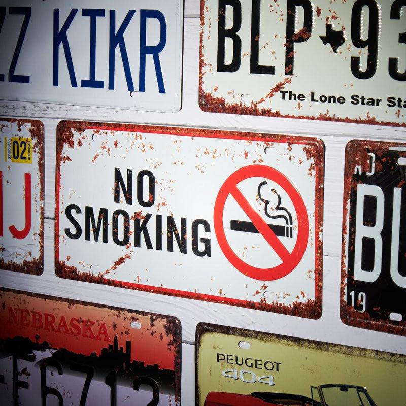 Buy No Smoking Sign Plate Wall Accent Wall Accents from Vaaree