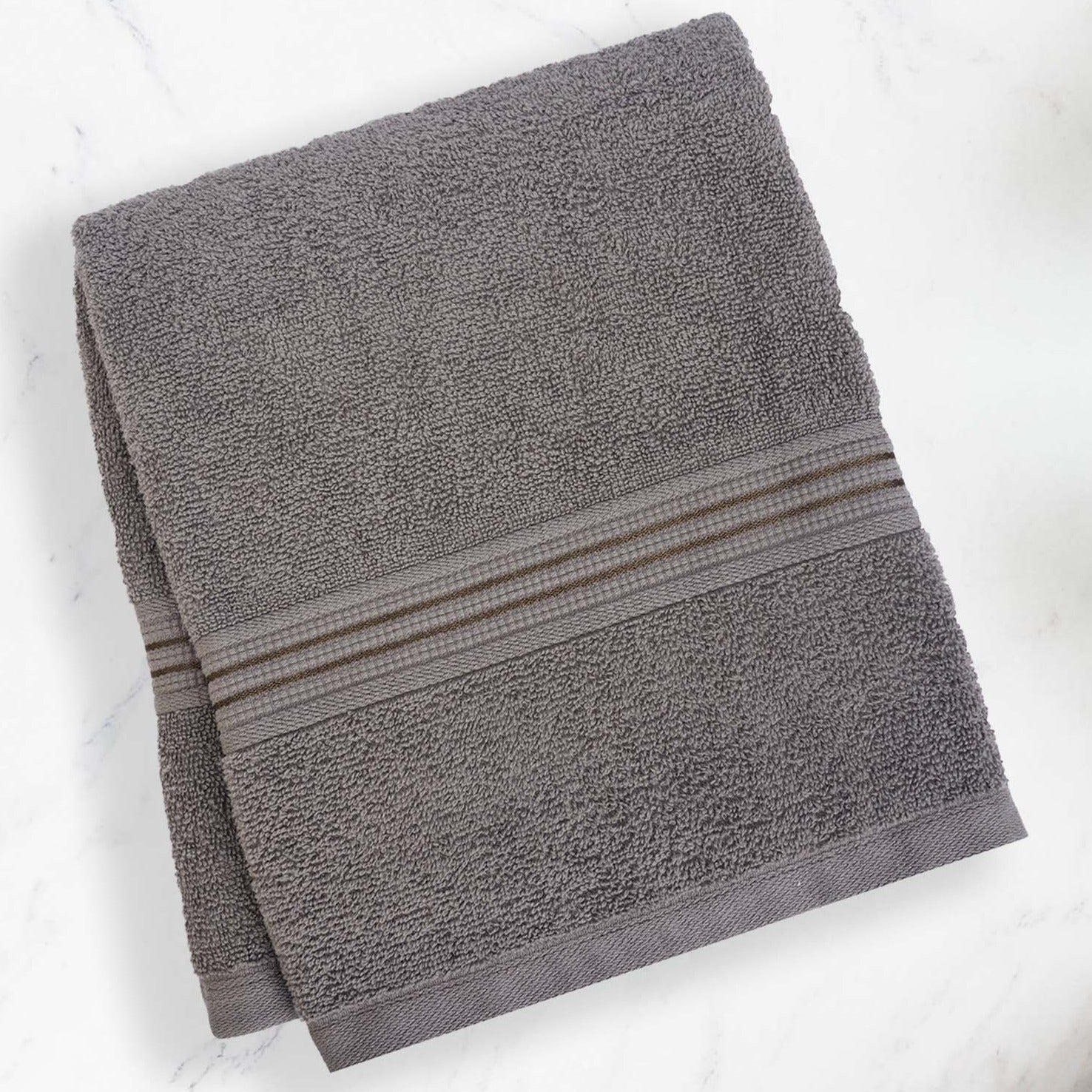 Buy Micro Cotton LuxeDry Solid Bath Towel - Grey Bath Towels from Vaaree