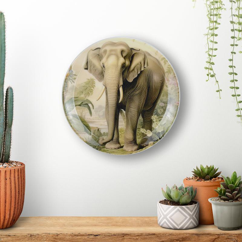 Buy Wild Tusker Wall Plate Wall Plates from Vaaree