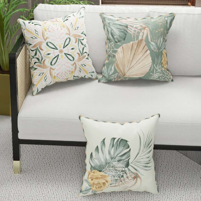 Buy Elbire Cushion Cover - Set of Three Cushion Cover Sets from Vaaree