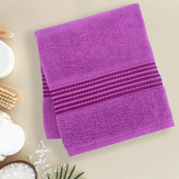 Buy Micro Cotton LuxeDry Soothe Bath Towel - Purple Bath Towels from Vaaree