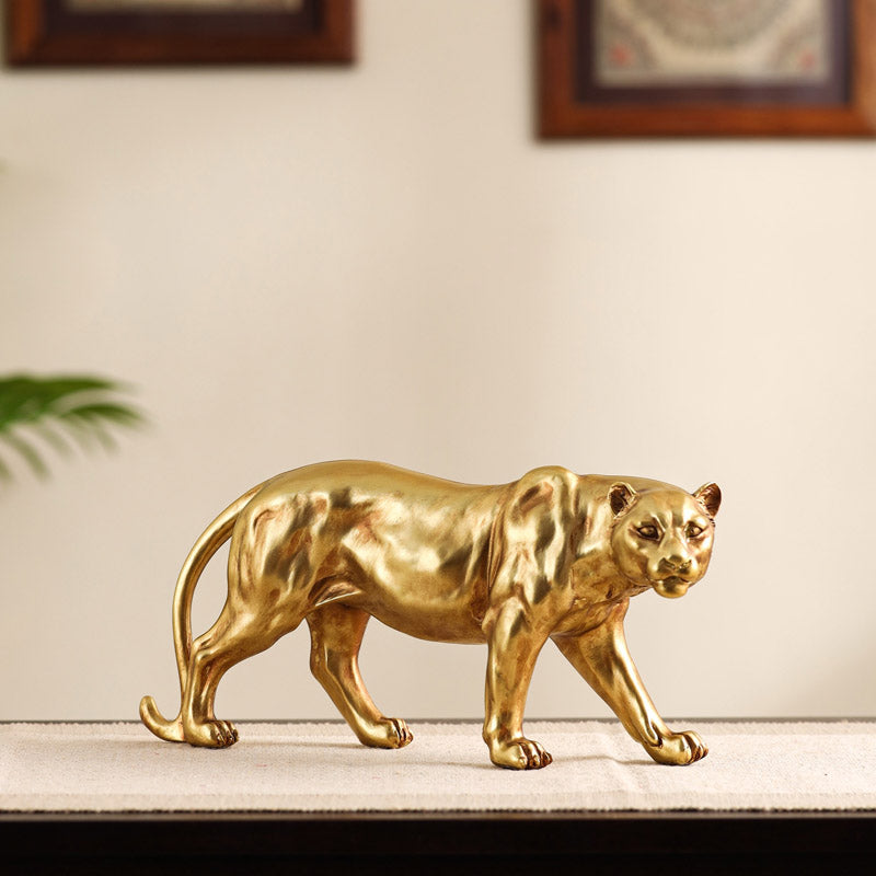 Buy Golden Leopard Showpiece Showpieces from Vaaree