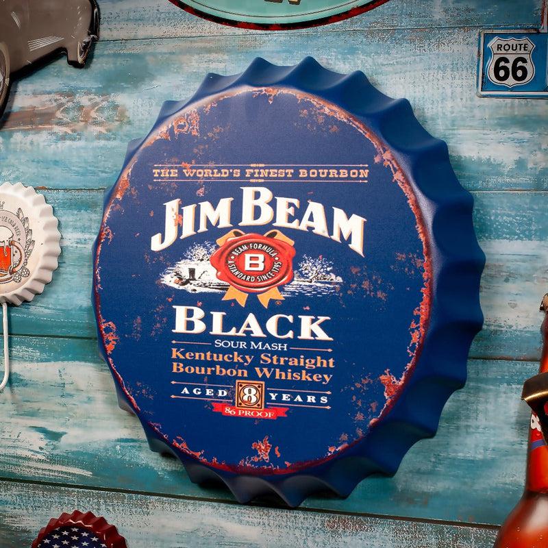 Buy Jim Beam Bottle Cap Wall Accent Wall Accents from Vaaree