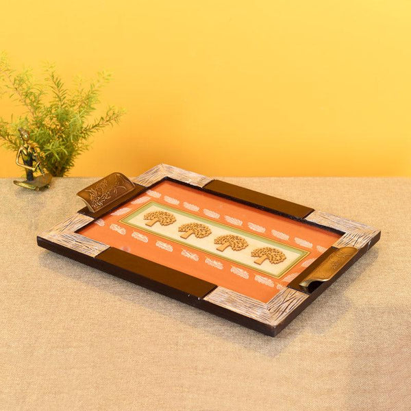 Buy Riyanshi Handcrafted Serving Tray Serving Tray from Vaaree