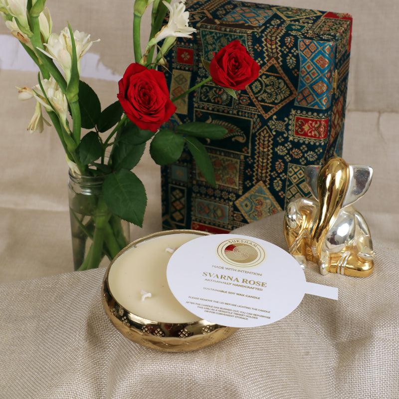 Buy Enchanta Rose Scented Candle Candles from Vaaree